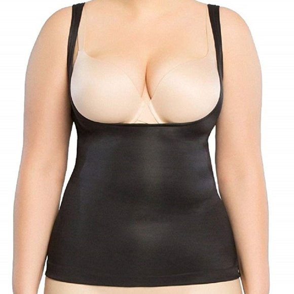 Spanx Power Conceal-Her Open-Bust Cami - 10134R (Very Black)